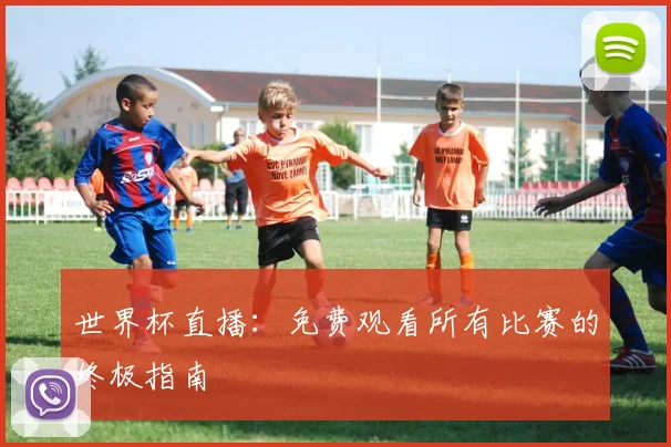 世界杯直播:免费观看所有比赛的终极指南